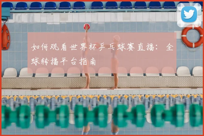 如何观看世界杯乒乓球赛直播：全球转播平台指南